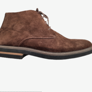 Fashionable Ankle/desert boot, brown suede